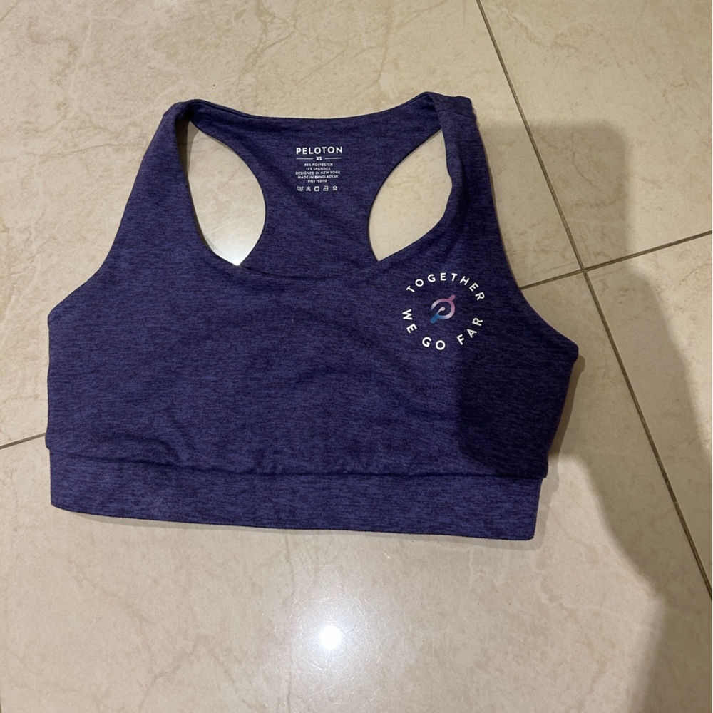 Peloton Women's Deep Purple Sports Bra